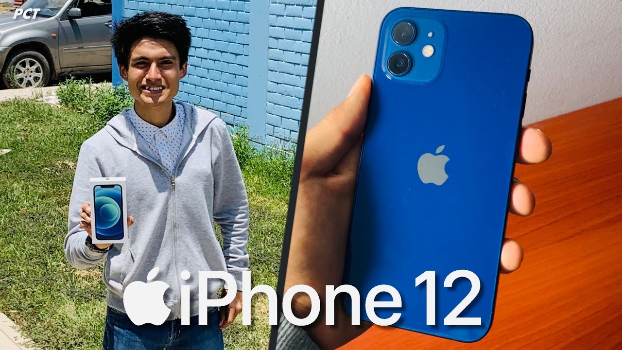 iPhone 12 (6.1) Blue 128GB - Unboxing y Review - YouTube