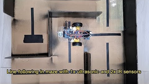 EP.2 - Maze solving robot car with Arduino UNO