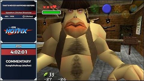 Ocarina of Time Glitches Showcase - GamesDoneQuick - That