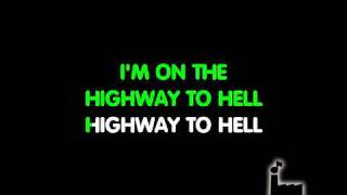 Video thumbnail of "AC/DC - Highway to Hell (Karaoke)"