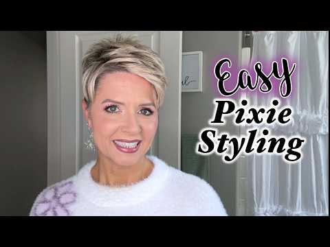 Easy Pixie Styling Trick | Opposite Side Sweep