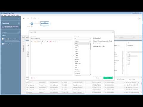 Tableau Prep Tutorial 2: Remove Letters and Split String