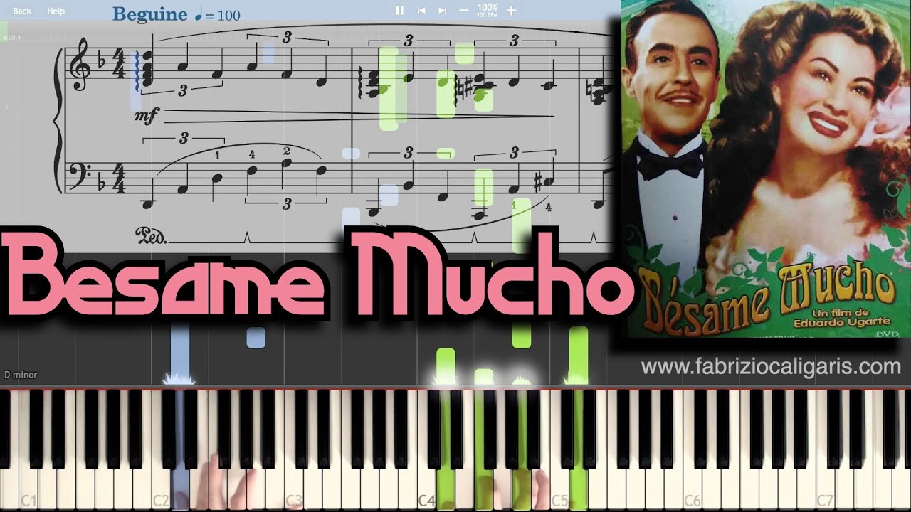 Besame Mucho - Piano cover - PDF - Midi