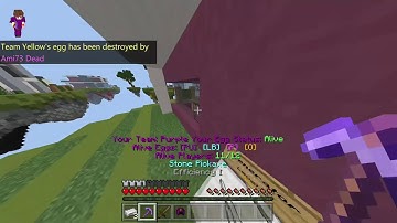 “Ami73 Dead” Hacking in Cubecraft Eggwars Bedrock
