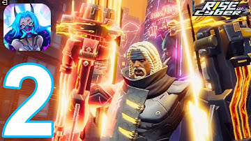 Rise of Cyber Gameplay Walkthrough Part 2 - Corro-storm (Android, iOS)