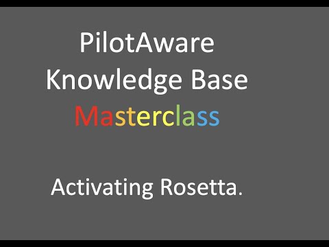 Activating Rosetta