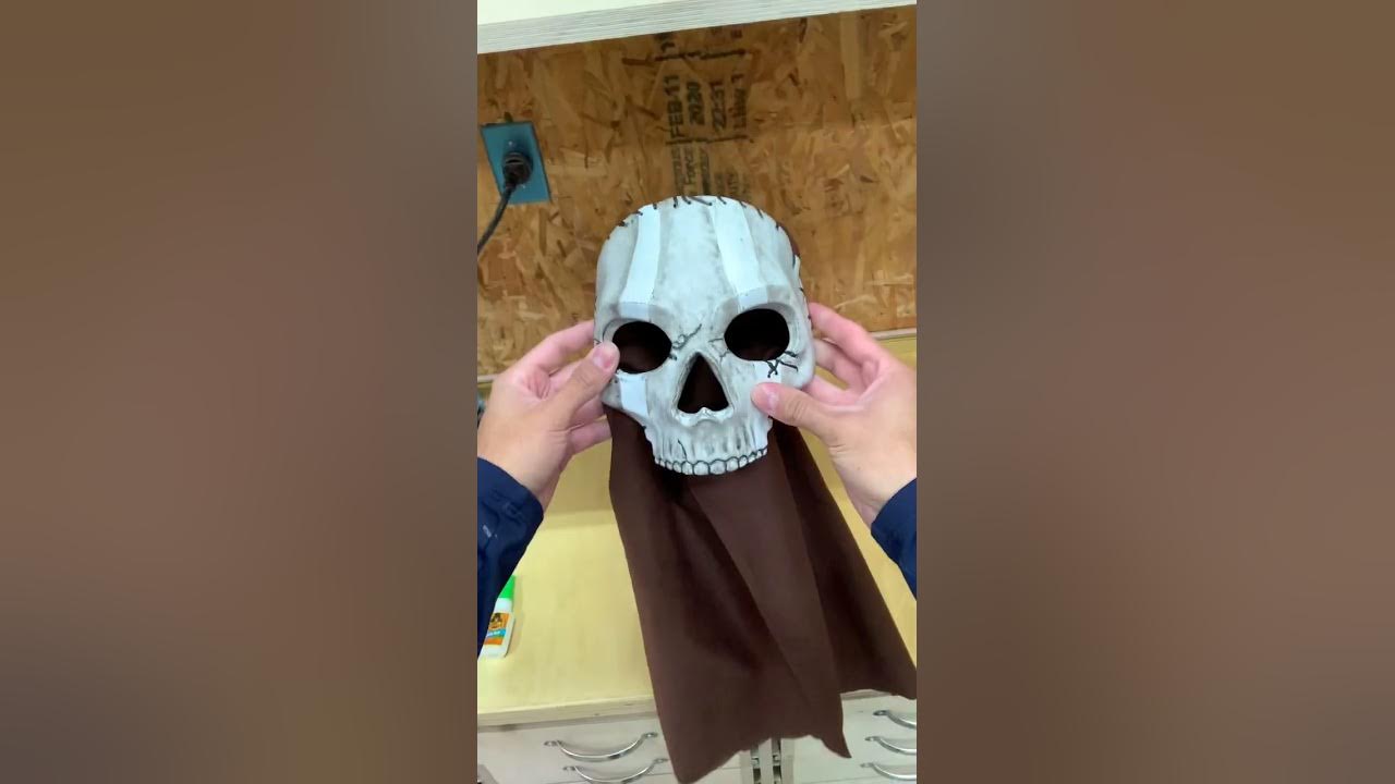 Le masque de Ghost (Call of Duty) IRL 😮, Voici comment le masque de Ghost  a été réalisé pour le teaser de Modern Warfare II 😮