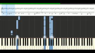 George Michael - Round here [Piano Tutorial] Synthesia