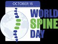 Straighten up  official world spine day parody 2016