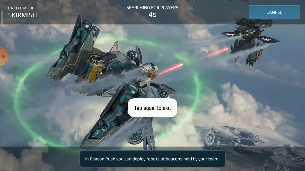 Skirmish mode Games play in war robots with me WR