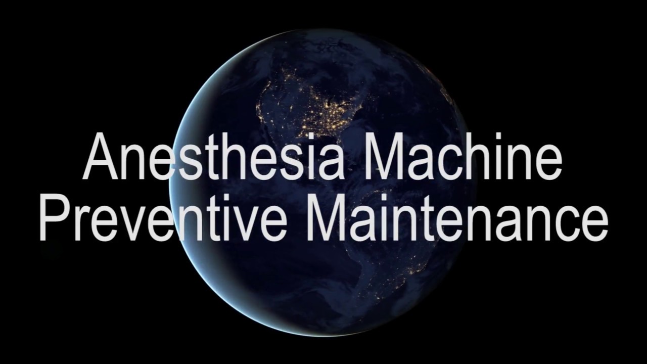 Anesthesia Machine Preventive Maintenance Medical Equipment Repair California Arizona Hawaii
