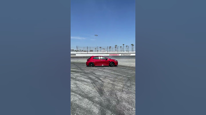 GR Corolla Center-Axis Donuts