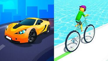 Race Master 3D VS Big Bike Satisfying Mobile Games ALL LEVELS Viral Tiktok Games