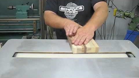 Sanding End Grain - Drum Sander
