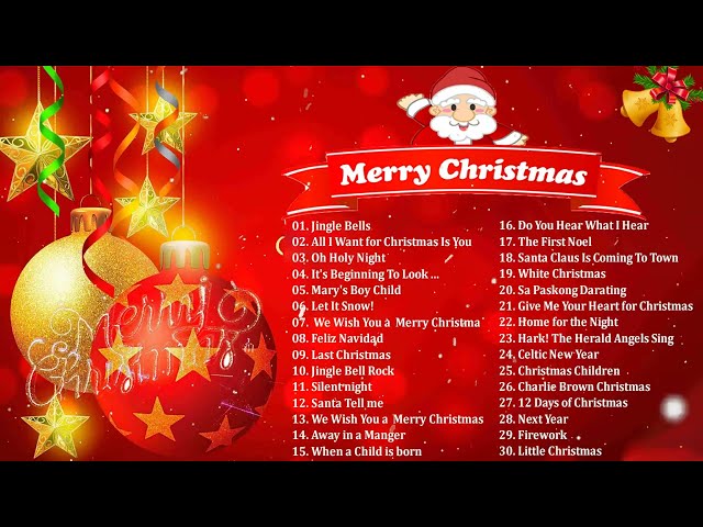 Mariah Carey, Jose Mari Chan ,Boney M ,Celine Dion, Jackson 5,Gary Valenciano - Christmas Songs 2023 class=