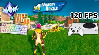 Fortnite Unreal Ranked Reload On Xbox Series S Keyboard Mouse Gameplay 120 Fps