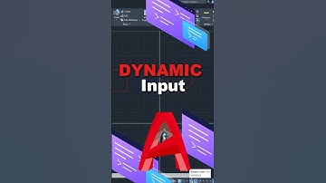 AutoCAD Dynamic Input : The Feature You Didn’t Know You Needed  #autocadtutorial #ai #cadsoftware