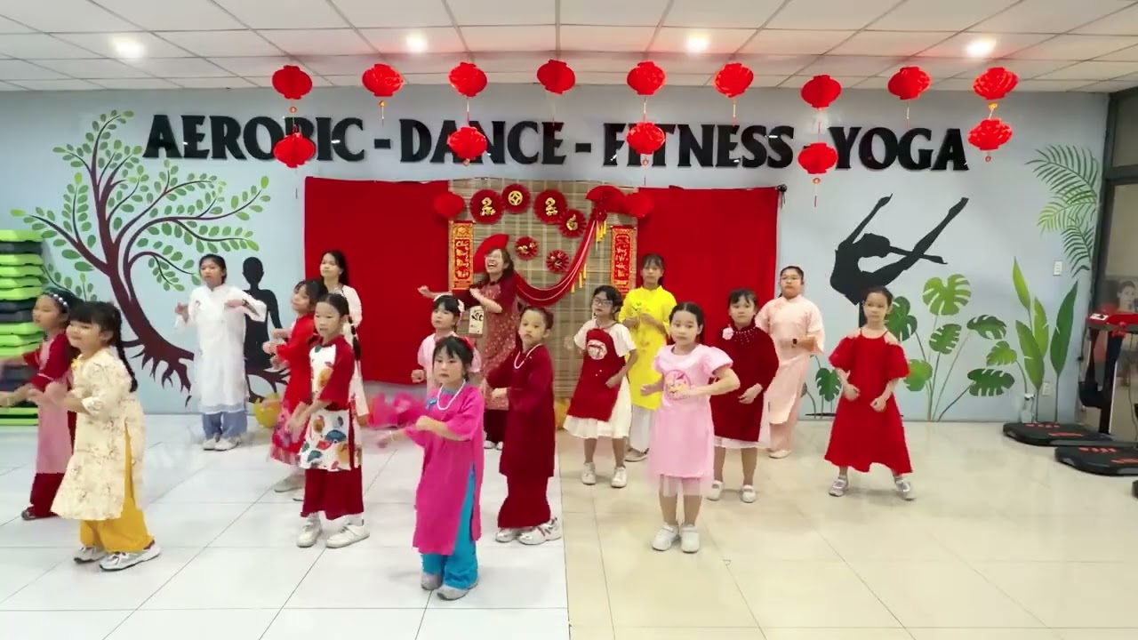 Tết luôn mỉm cười | Kay Trần | Dance cover | tết 2026 | Team cô Châu | Chi Chi Dance Kids