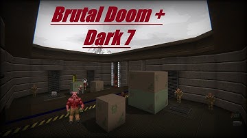 Brutal Doom v22 Beta + Dark7 Playthrough (Realism Violence + No Damage)