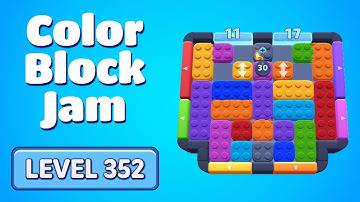Color Block Jam Level 352 Solution Walkthrough