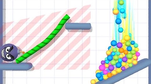 Walkthrough Gameplay Rope and Balls/All Levels (40-60)/Addictive Game |Part 3