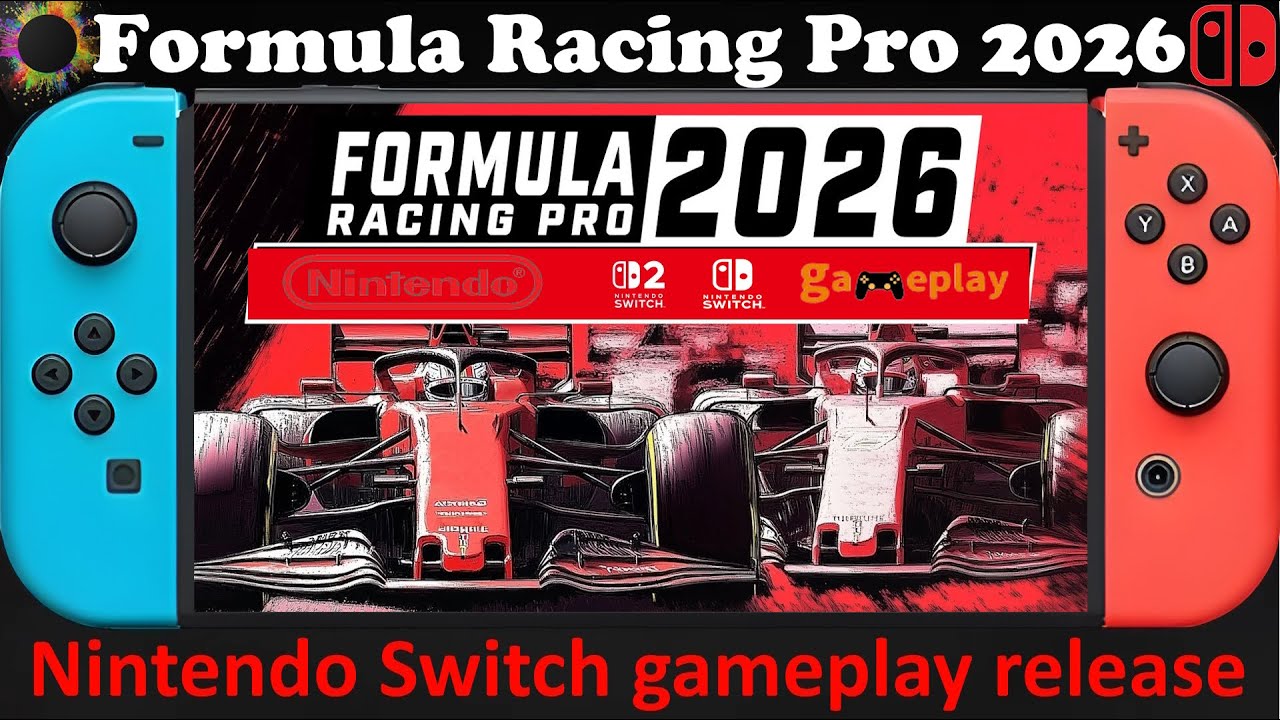 Formula Racing Pro 2026 - Nintendo Switch / Switch 2 Compatible gameplay release