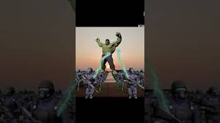 Hulk Vs Soldiers Vfx Green Screen