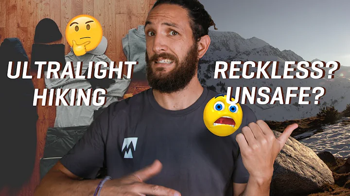 Should Beginners go Ultralight Hiking? (Like Kraig...