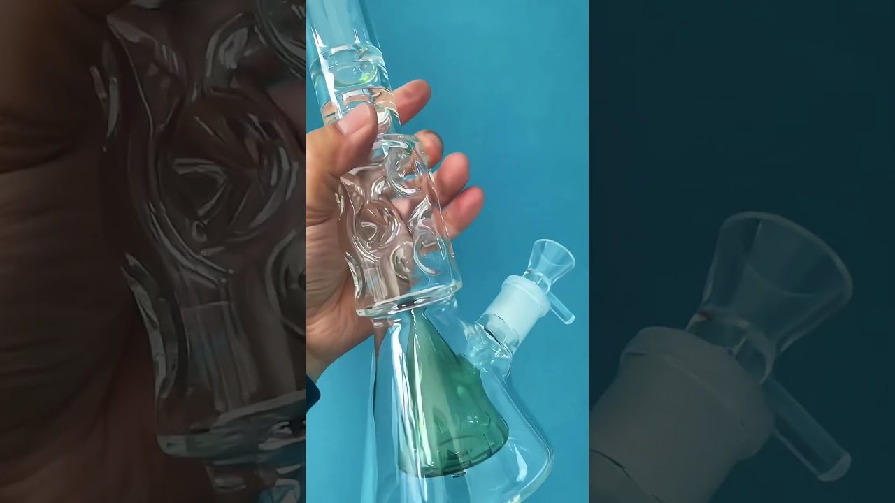 Beaker Bong with Collins Perc & Dual Diffusion
