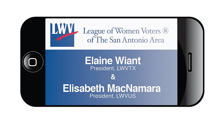 Interview with Elisabeth MacNamara, President, LWV...