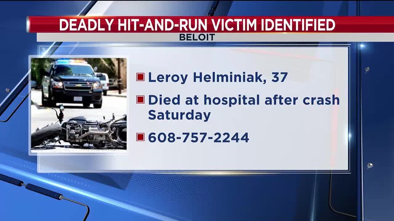 Rock Co. officials identify victim in deadly Beloit hit-and-run crash ...