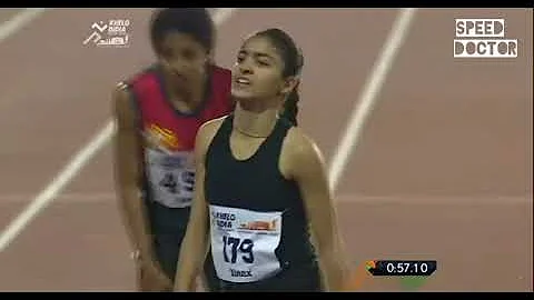 Payal Vohr 400m final junior Girls Khelo India Youth Games 2020 at Guwahati