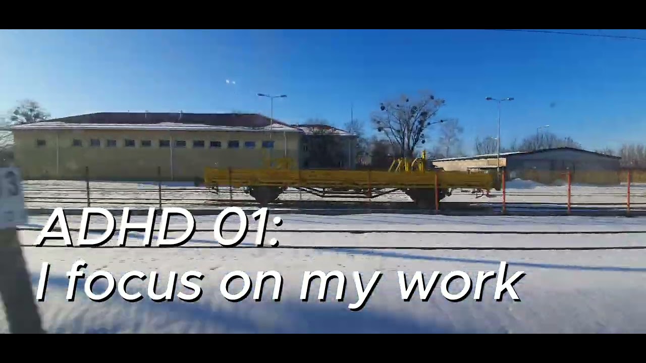 ADHD 01: I focus on my work - Milly Stale