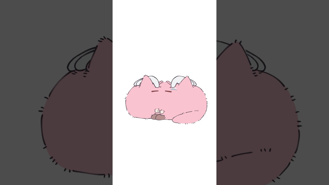 かわいいもふもふなコヨーテ「もふこよ」が弄ばれた結果👐もふこよは液体？ #shorts #anime #ホロライブ #hololive #博衣こより #もふこよ #アニメ