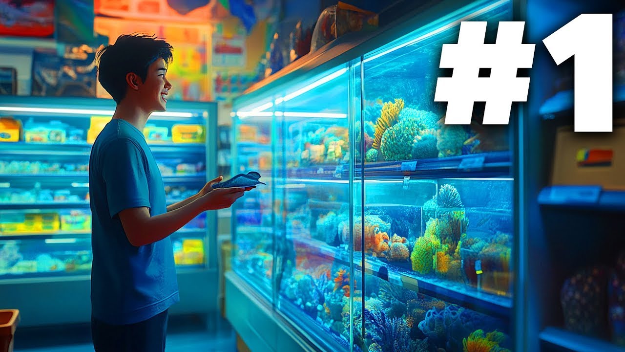 WELCOME TO MY AQUATIC SHOP || AQUATIC SHOP SIMULATOR - YouTube
