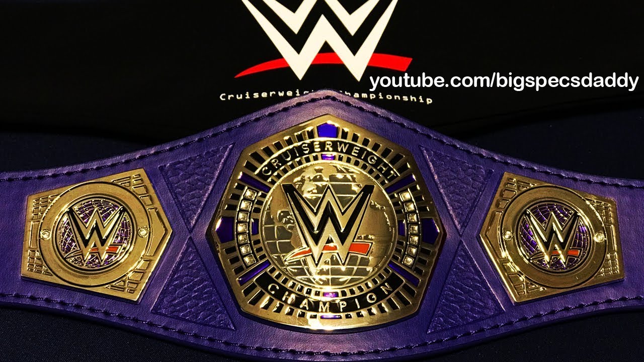 Wwe Mini Cruiserweight Championship Belt Review 2018 Youtube