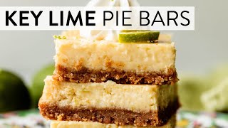 Key Lime Pie Bars | Sally's Baking