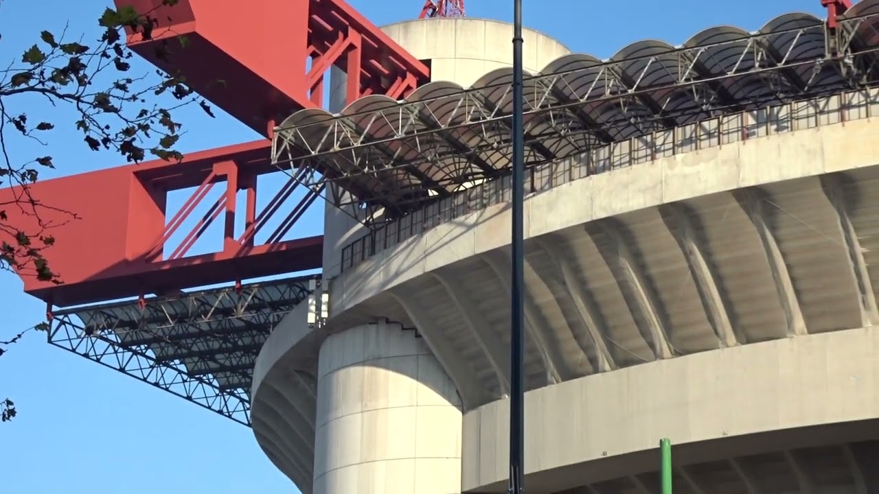 ミラノ・コルティナオリンピック 開会式の会場『サンシーロ・スタジアム』【イタリア】San Siro(Stadio Giuseppe Meazza) Milano Italia 2024/12/31