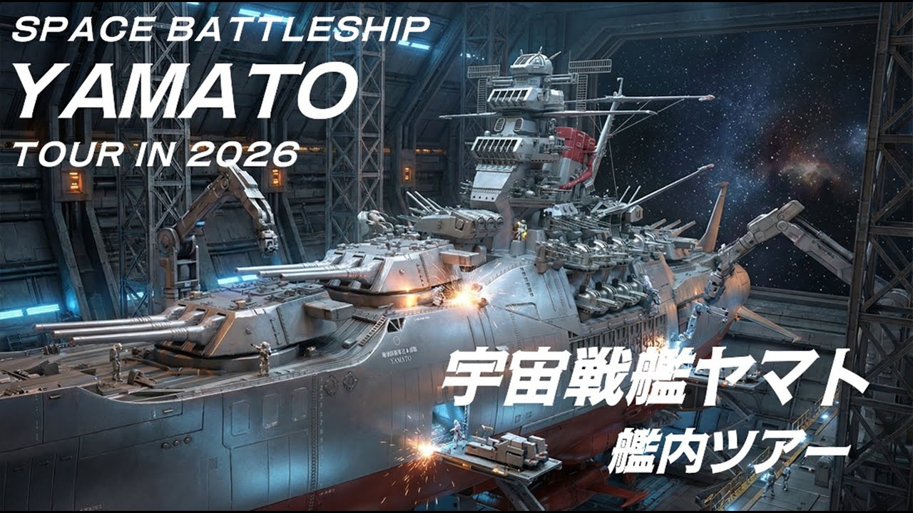 ★ポチッ!とツアー★SPACE BATTLESHIP YAMATO 宇宙戦艦ヤマト艦内ツアー★
