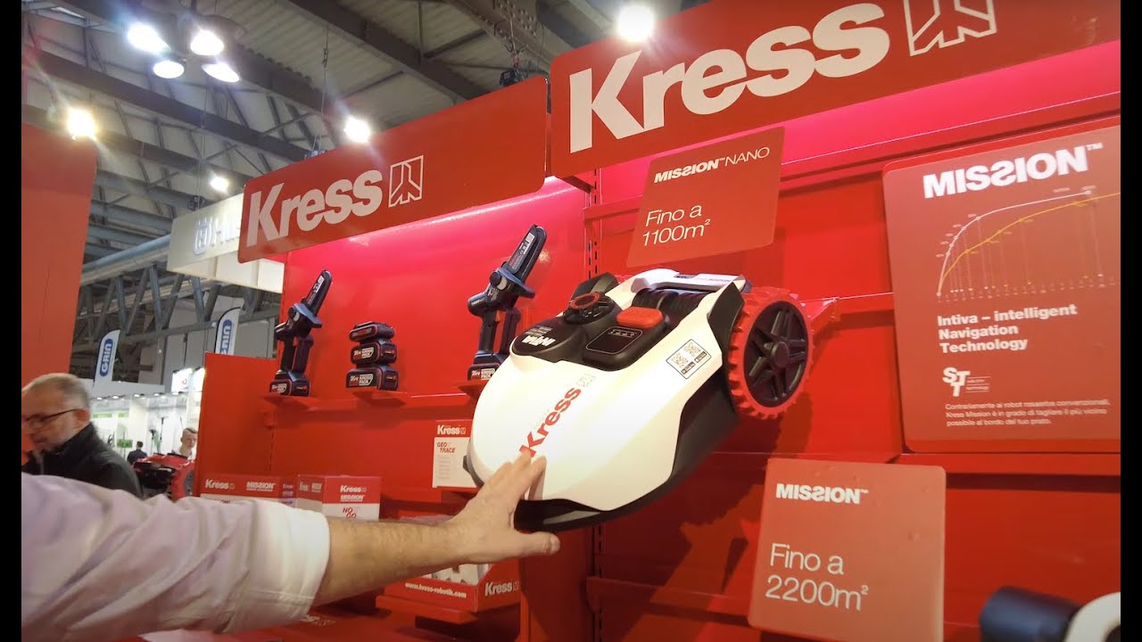 Robot tagliaerba SENZA FILO Kress RTK
