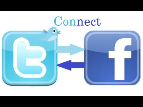 ربط تويتر  بالفيس بوك  2020