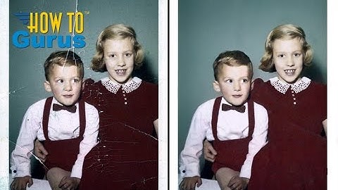 How You Can Repair and Restore an Old Damaged Photo in Photoshop Elements