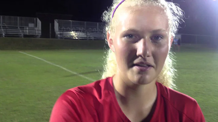Ravenwood goalie Audrey Sanderson after 1-1 draw a...
