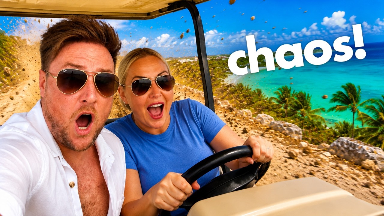 We Hired a Golf Cart in ISLA MUJERES… BIG MISTAKE! 😂