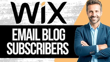How to Send a Welcome Email to Blog Subscribers | Send Blog Post Notifications in Wix