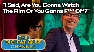 Richard Ayoade Applauds Stephen Merchant's Cinema Telling Off | Big Fat Quiz Of The Year 2022