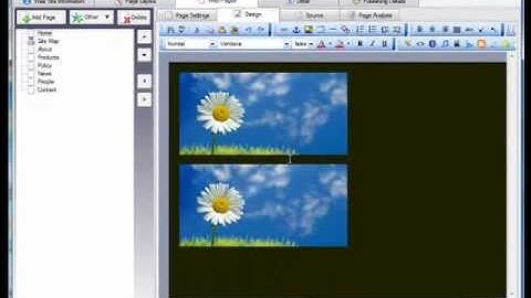 Positioning Images in XSitePro