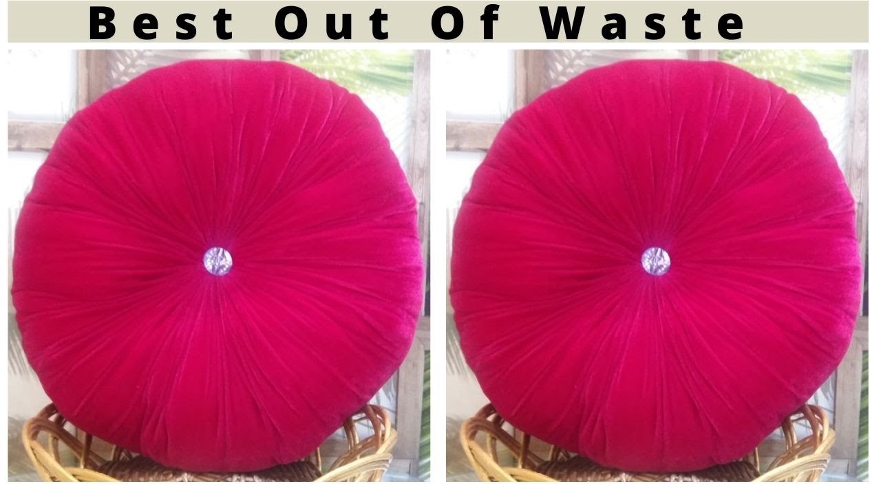 How to Make Round CushionDecorative Round Cushion Handmade Cushion