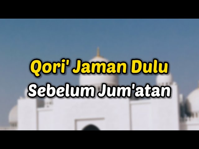 Qori' Merdu Terbaik • Suara Emas KH. Muammar ZA Yang Begitu Indah | Jadi Teringat Zaman Dulu 💕 class=