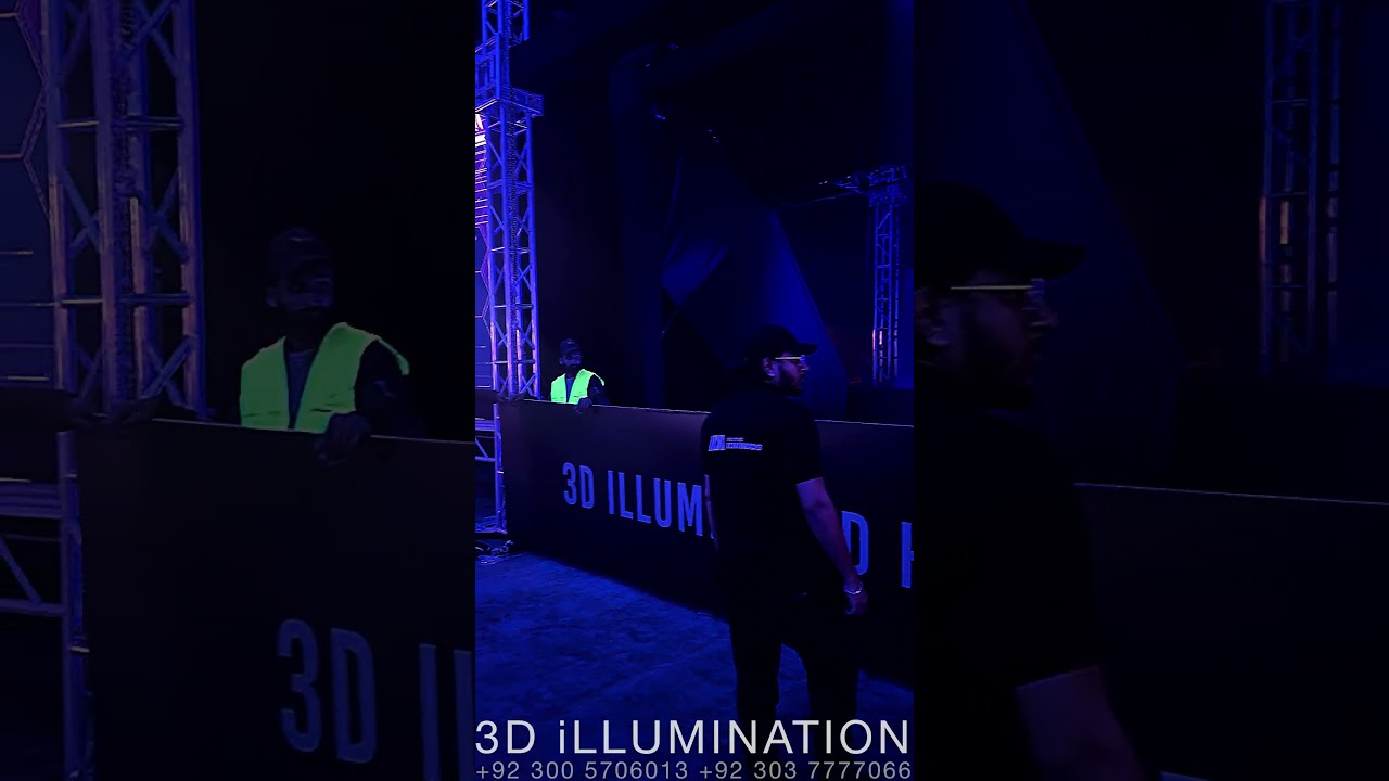 Indus AI Week 2026 | 3D iLLUMINATED Hologram at Jinnah Convention Center Islamabad, Pakistan